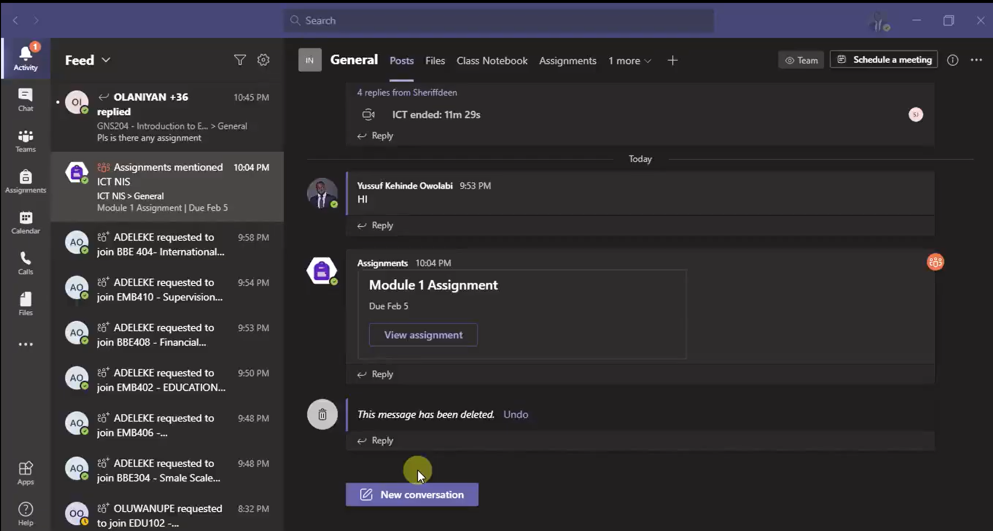 Microsoft 365 Digital Learning Environment